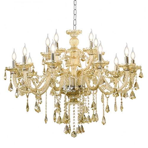 Luxury K9 Crystal Chandelier 15 Light