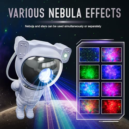 Astronaut Galaxy Projector Night Light