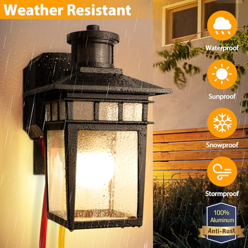 Porch Light with GFCI Outlet (2 Count)