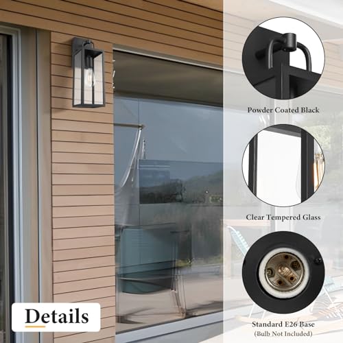 Transitional Outdoor Wall Sconce Light