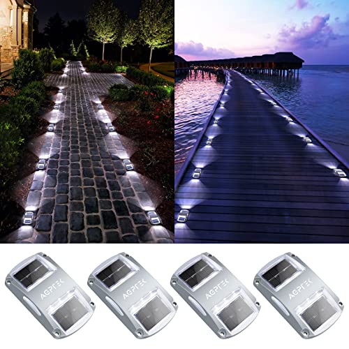 Solar Driveway Lights 4 Pack (4 Count)