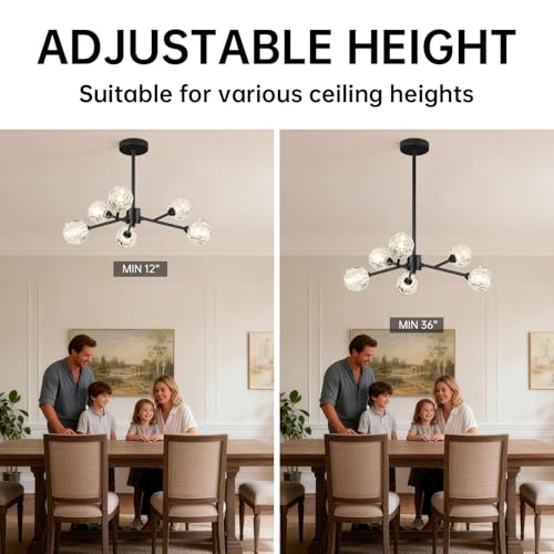 Sputnik Chandeliers for Dining Room