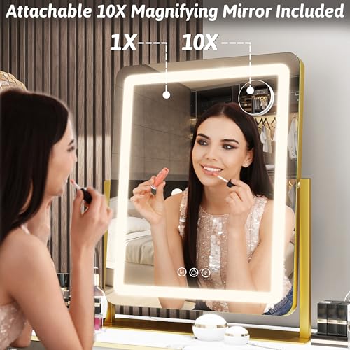 Vanity Mirror with Lights 22 Inch