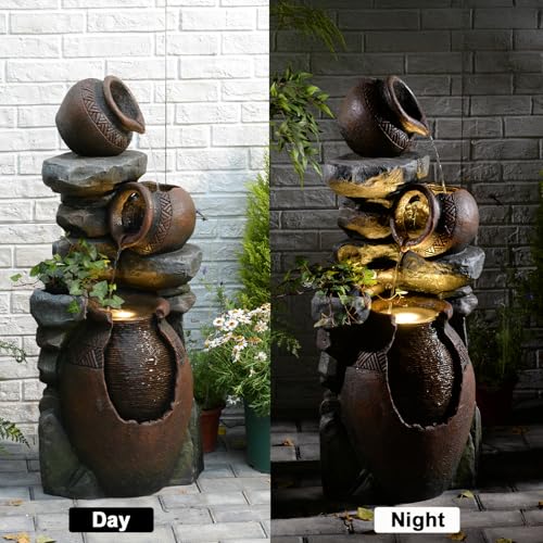 Garden Water Fountain Outdoor Decor