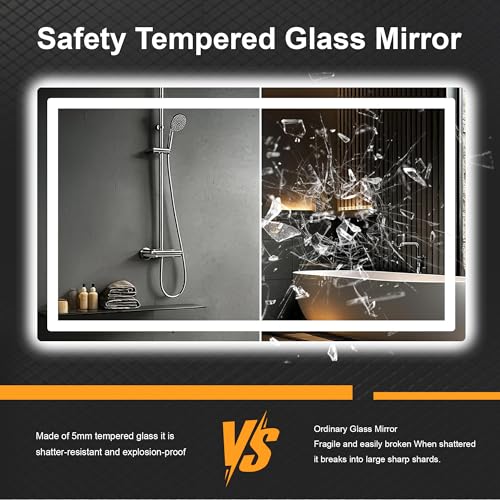 LED Bathroom Mirror with Lights