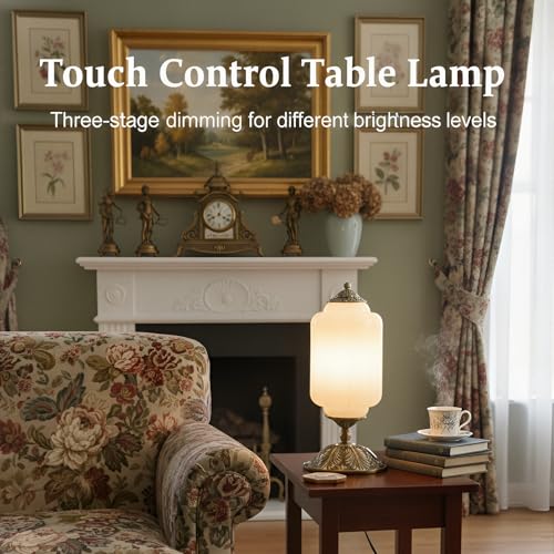 Vintage Touch Bedside Table Lamp
