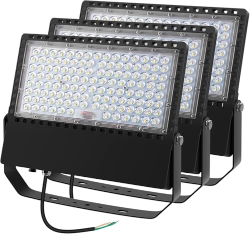 3 Pack 36000Lm 240W Led Stadium Outdoor Flood Light Area Lighting (3 Count)