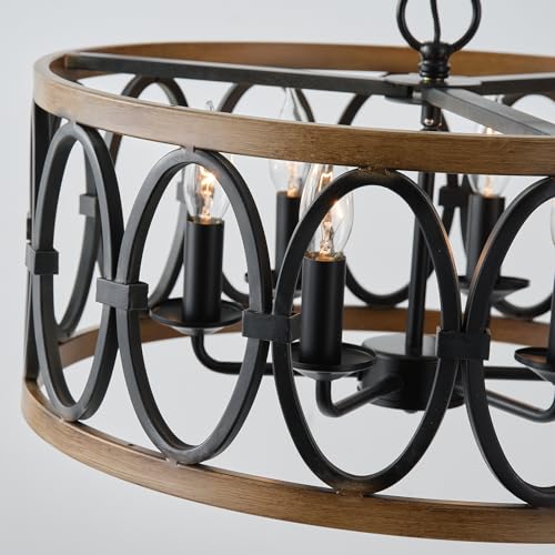 Farmhouse Antique Chandelier for Dining Room Kitchen Island 6