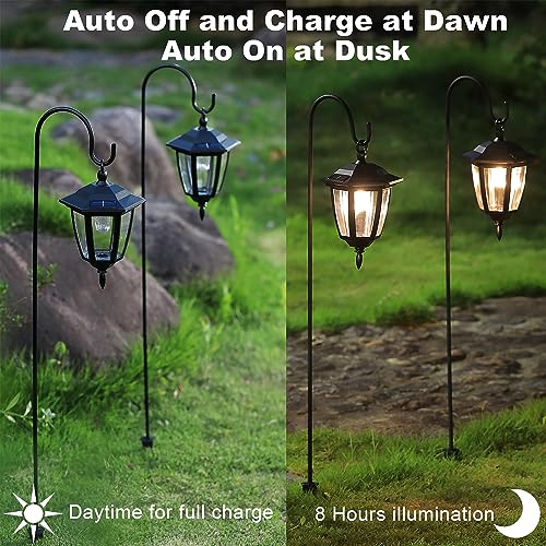 4 Pack Solar Hanging Lights Outdoor (4 Count)