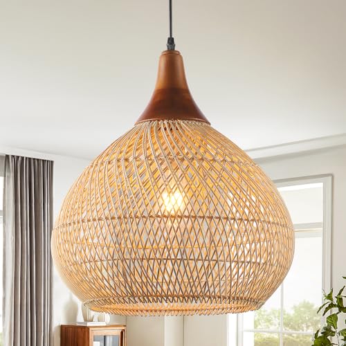 Rattan Pendant Light
