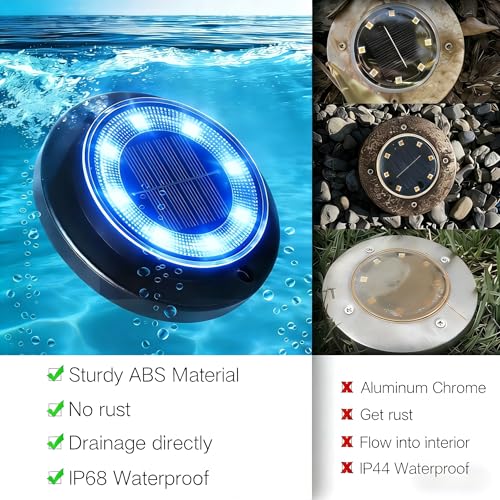 Solar Lights Outdoor Waterproof (8 Count)