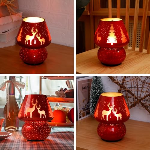 Christmas Battery Operated Mushroom Lamp