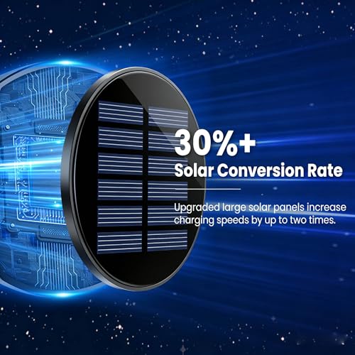8 Pack Solar Pathway Lights White+ Color Changing Stainless Steel 3 Mode Outdoor Multicolor Metal Solar Powered Waterproof Glass for Garden Landscape Path Yard Walkway Driveway Silver (8 Count)