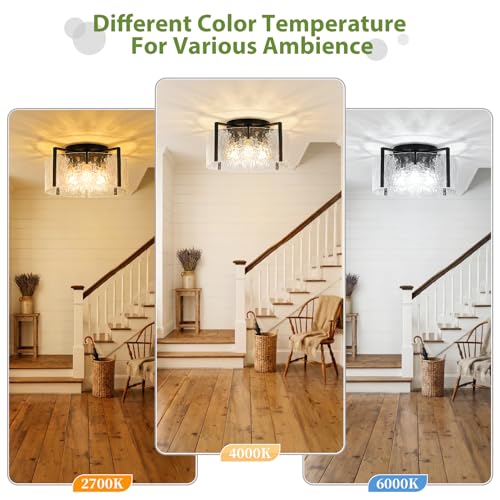 16" Semi Flush Mount Ceiling Light