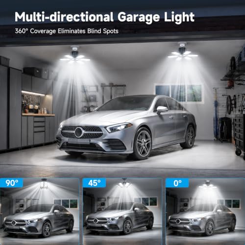 LED Garage Lights (6+1/Screw-in)