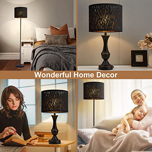 Black Lampshades Set of 2 (2 Count)
