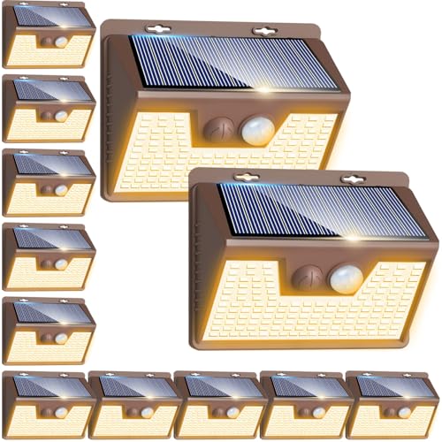 Solar Lights Outdoor Motion Sensor (12 Count)