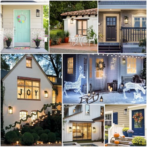 Outdoor Wall Light Fixtures (2 Count)