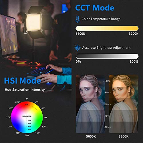 660 PRO RGB LED Video Light with App Control