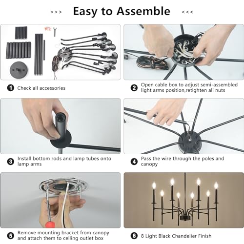 Black Chandelier