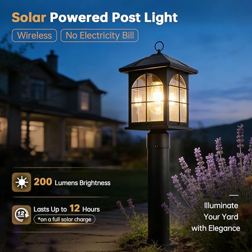 Solar Post Light Outdoor