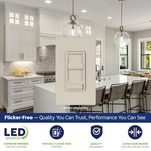SureSlide LED Advanced Dimmer Switch for 150W Dimmable LED