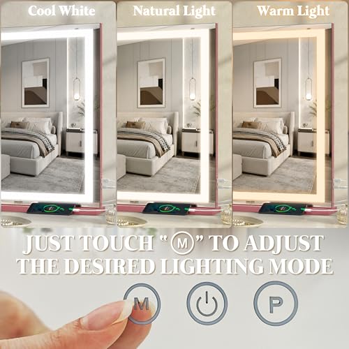 Large Vanity Mirror with Lights