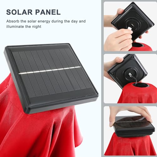 7.5ft Patio Umbrella with Solar Lights