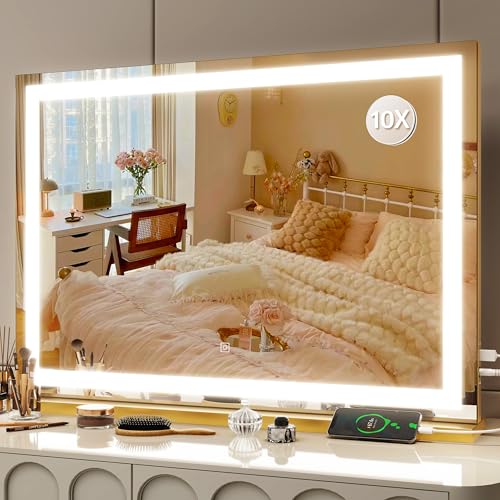 Vanity Mirror with Lights 32"x22"
