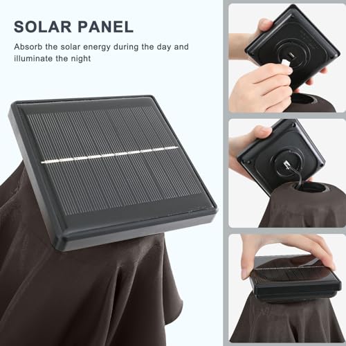 7.5ft Patio Umbrella with Solar Lights