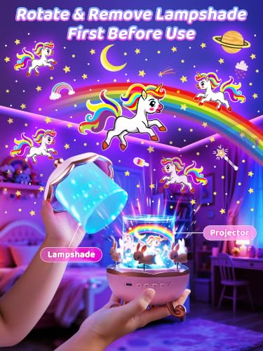 Carousel Night Light for Kids