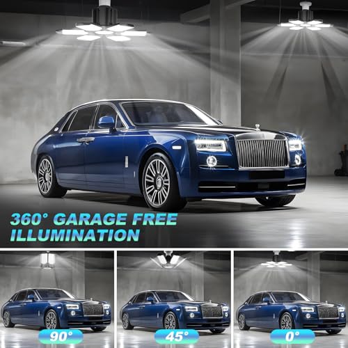 Led Garage Lights 4 Pack 200W Super Bright Ceiling Led Shop Lights (4 Count)