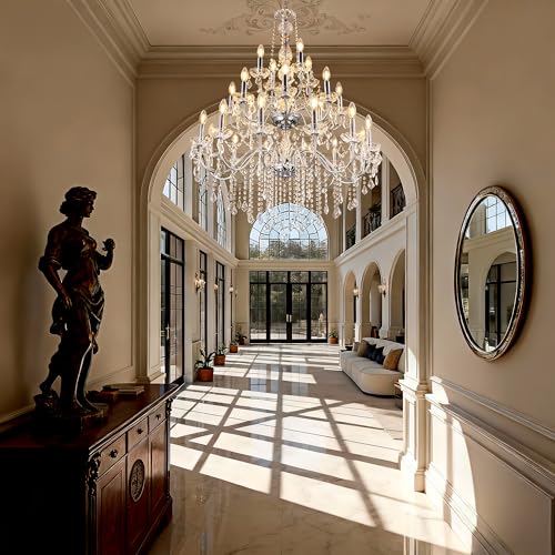 Chrome Chandelier Light Fixture
