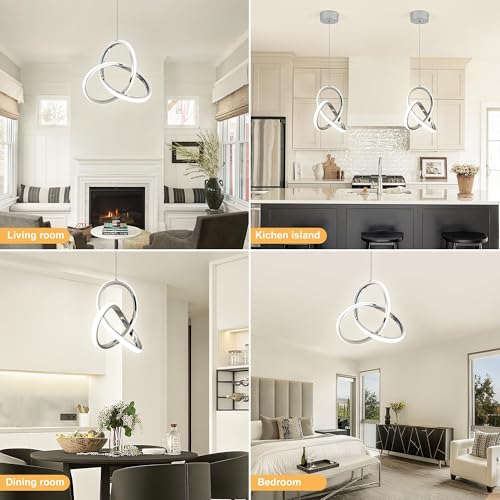 Spiral LED Pendant Light