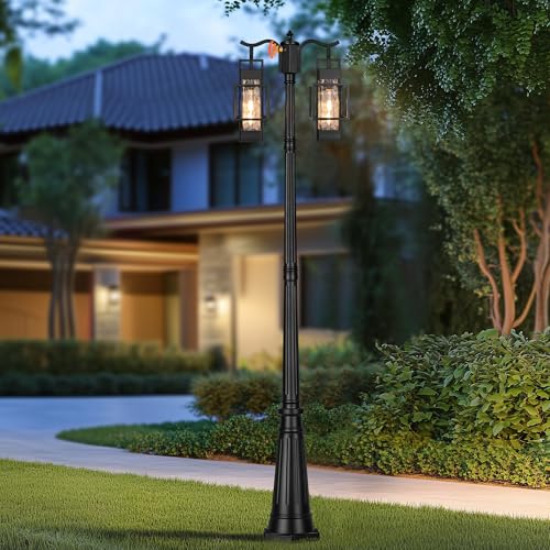 Dusk to Dawn Outdoor Lamp Post Light 2