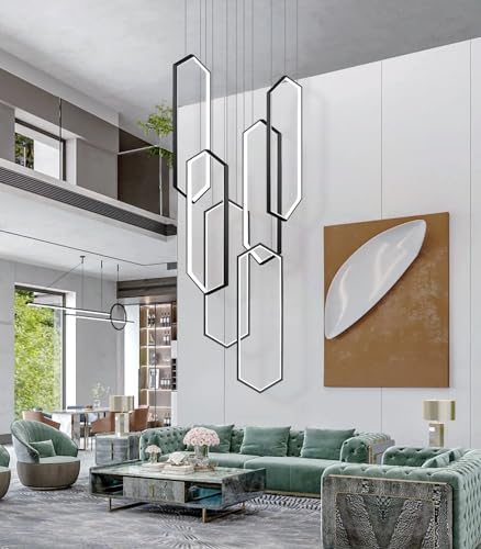 6 Rings Chandelier Modern