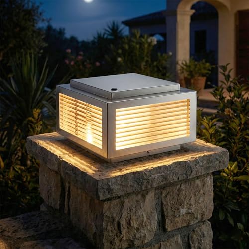 304 Brushed Stainless Steel Pillar Light