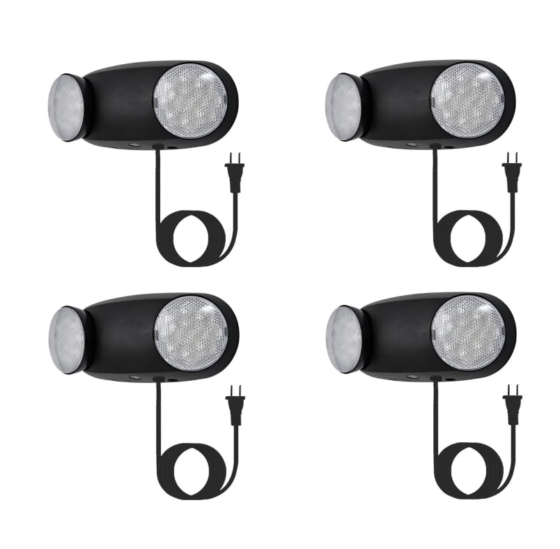 LED Emergency Lights with Battery Backup