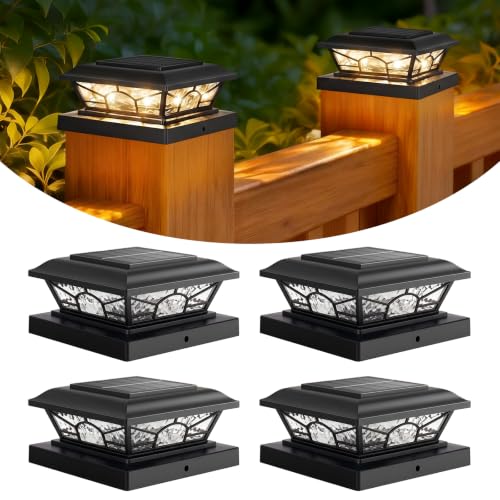 4x4 Post Solar Lights (4 Count)
