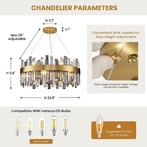 Modern Crystal Chandeliers