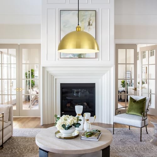 Gold Pendant Light