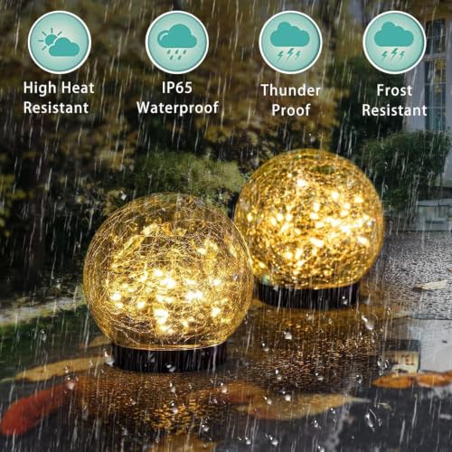 Solar Garden Lights Outdoor Waterproof