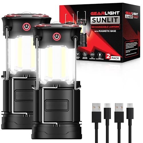 Rechargeable Camping Lantern (2 Count)