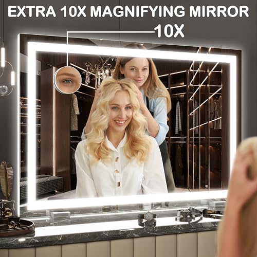 Makeup Mirror with Lights 32"x22"