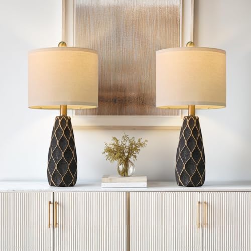 Samll Table Lamps Set of 2 for Living Room