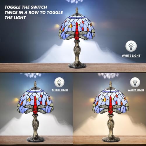 8'' Stained Glass Table Lamp