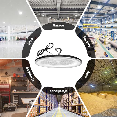 500W UFO Led High Bay Light Fixture (6 Count)