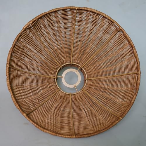 Rattan woven Pendant Lights Shade Rattan Hanging Lamp Shades for Pendant