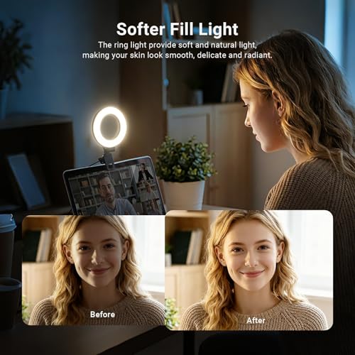 Basic 5" Ring Light for Video Conference Lighting