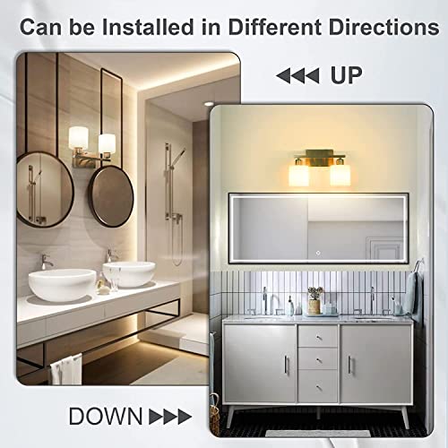 Bathroom Vanity Light Fixture Brushed Nickel
